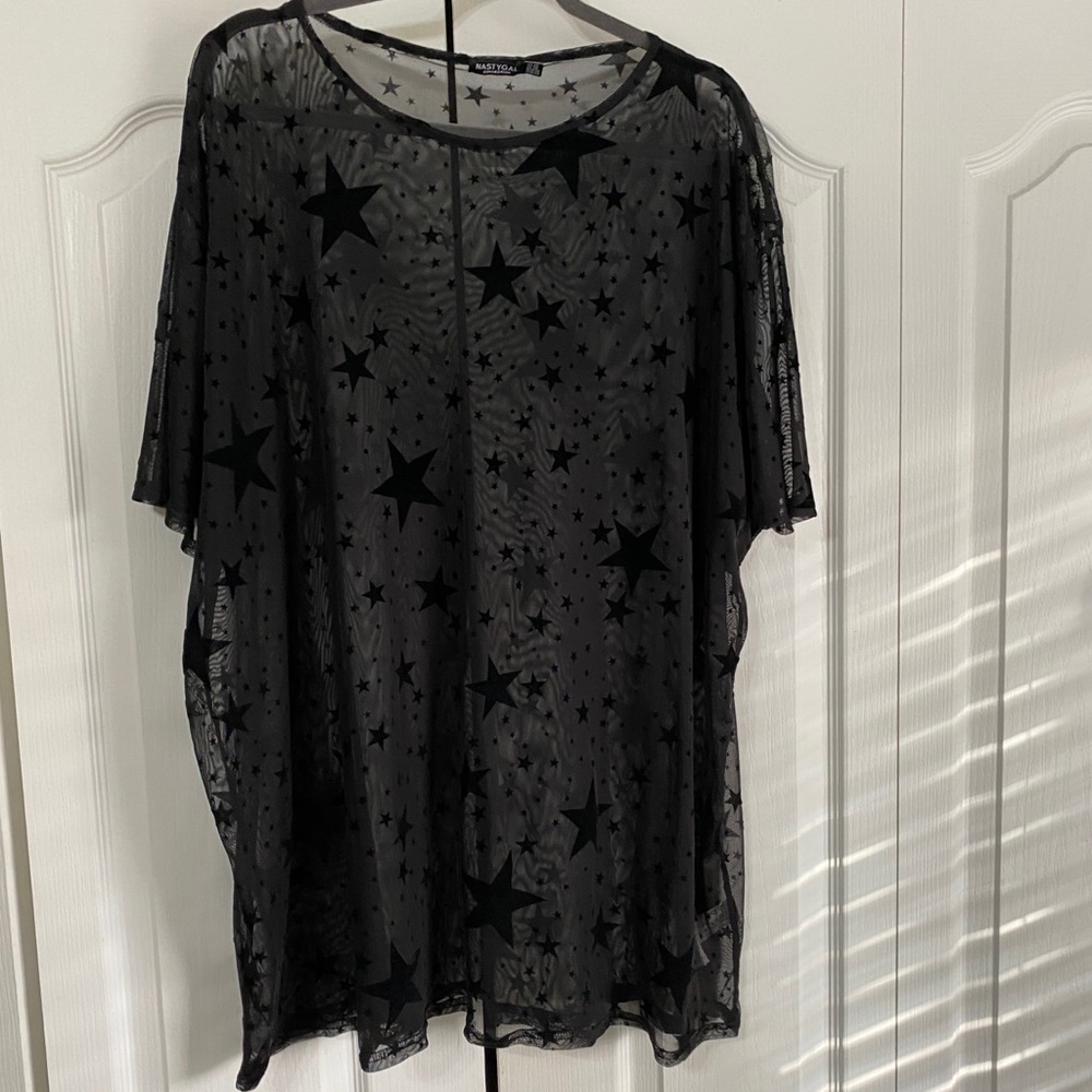 Sheer star dress